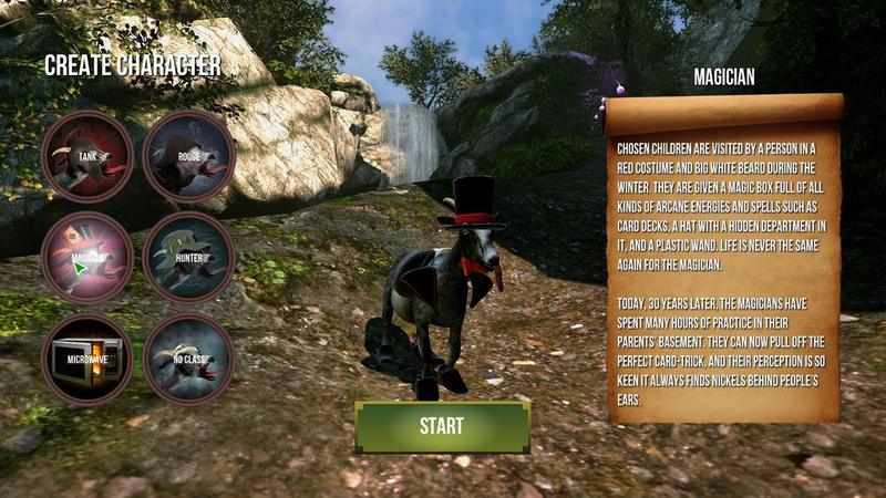 Illustration for article titled Free Update Transforms Goat Simulator Into Goat MMO Simulator